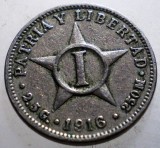 B.550 CUBA 1 UN CENTAVO 1916