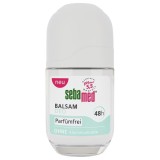 Deodorant Roll-On, Sebamed, Balsam Deodorant fara Parfum, Protecție &Icirc;mpotriva Mirosurilor, Protecție Piele Sensibilă, 50 ml