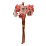 Cumpara ieftin Buchet Bujori artificiali rosii 10x27 cm