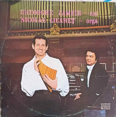 Disc vinil, LP. GHEORGHE ZAMFIR, NICOLAE LICARET: DOMASNEA, ANNA ETC.-GHEORGHE ZAMFIR, NICOLAE LICARET-193950 foto