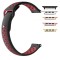 Curea din silicon compatibila cu Apple Watch 10, 46mm, Black Jam