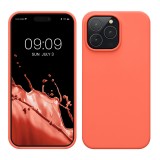 Husa Kwmobile pentru Apple iPhone 14 Pro Max, Roz, Silicon, KWM000016NL036C, Carcasa