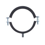 Colier metalic pentru tevi, cu garnitura de cauciuc, FRS 91505, 87 - 92 mm