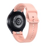 Cumpara ieftin Curea din silicon 20 mm, marca THD, pentru Galaxy Watch6/Classic, Galaxy Watch5/Pro, culoarea roz