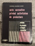Acte normative privind activitatea de proiectare, 1978