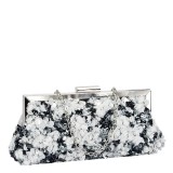 Cumpara ieftin Geanta clutch alb arginitiu cu paiete BMN-1248 06
