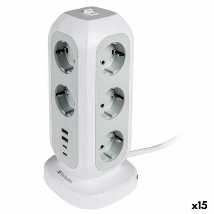 Placă de circuit Verbatim Alb (2 m) (15 Unități)