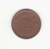 Norvegia 2 ore 1957 - Haakon VII., Europa, Bronz