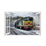 Autocolant decorativ, Fereastra, Multicolor, 83 cm, 522STC