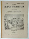 LES MODES PARISIENNES ILLUSTREES , JOURNAL DE LA BONNE COMPAGNIE , NO. 1471 , 1872