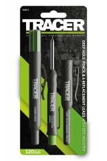 Set Creion Mecanic Pentru Tamplari, 6x Mine de Reserva TRACER AMK1 (4x Graphit, 2x Galbene) foto