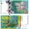 FRANTA 500 francs 1998 UNC!!!