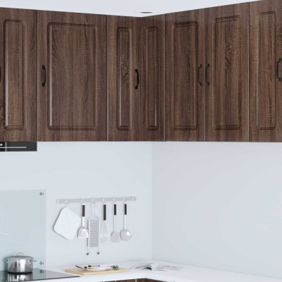 vidaXL Dulap de bucătărie Stejar &amp;icirc;nchis 57 x 57 x 80 cm Lemn compozit 884731 foto