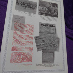 PLANSA Document vechi-LUPTE CONSILIUL DE RAZBOI-PROCESELE CEFERISTILOR 1933/34