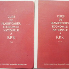 Curs de planificare economiei nationale a R.P.R. (2 volume)