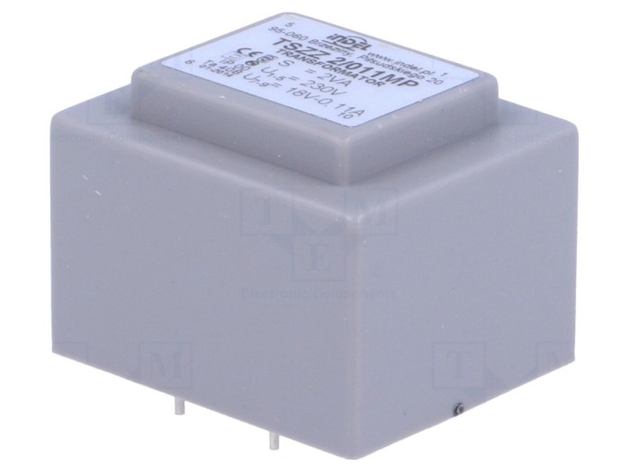 Transformator &icirc;ncapsulat 2VA 230V 18V