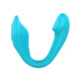 Stimulator Flexi, Bluetooth Control, Free App, Silicon, USB, Albastru, 20 cm