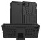Husa flippy apple iphone 11 defender model 3 cu suport, negru