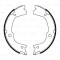 BOSCH 0 986 487 776 Set saboti frana, frana de mana