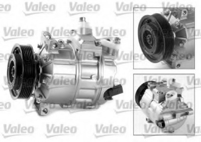 Compresor clima / aer conditionat VW GOLF VI (5K1) (2008 - 2013) VALEO 699357 foto