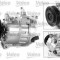Compresor clima / aer conditionat VW CADDY III Caroserie (2KA, 2KH, 2CA, 2CH) (2004 - 2016) VALEO 699357
