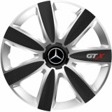 Set 4 Capace Roti GTX Carbon Gri-Negru R14, Pentru Mercedes, Autohelix MSA