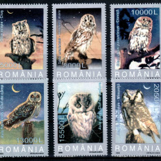 Romania 2003, LP 1610, Cucuvele, seria, MNH! LP 10,00 lei