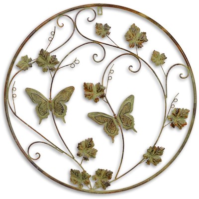Decoratiune cu fluturi din fier forjat RZ-293 foto