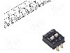 Intrerupator DIP, 2 pozitii, montare SMT, 2 sectiuni, C&amp;K - SDA02H1SBDR