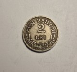 2 lei 1924 Poissy Patina
