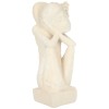 Set 2 sculpturi din piatra Relaxing Couple, L