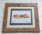 Compozitie moderna semnata Florescu, Abstract, Acrilic