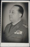 Fotografie tip Carte postala, Colonel din armata regala romana in perioada celui de-al doilea razboi mondial