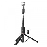 Selfie Stick Bluetooth HOCO K34, 4.5inch - 7inch, Negru