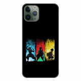 Husa compatibila cu Apple iPhone 11 Pro Max Silicon Gel Tpu Model Demon Slayer Team