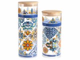 Cumpara ieftin Set 2 borcane Maiolica 10x27.5 cm, 10x23 cm