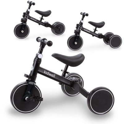 Tricicleta si bicicleta Pico Black 3 in 1, Kidwell foto