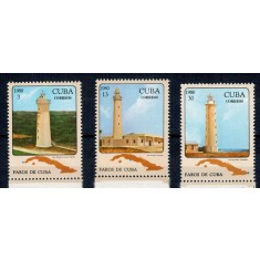 Cuba 1980 - Faruri, serie neuzata