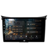 Navigatie Hyundai I30 (2012-2016) 6GB RAM Android Octacore Slot Sim 4G DSP GPS Wi-FI Carplay Android Auto USB Bluetooth Waze Touchscreen 9 Inch