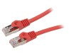 Cablu Patch Cord Gembird CAT6a S/FTP LSZH 15m, Rosu, Cu, Aurit