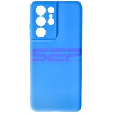 Husa Silicon Samsung Galaxy S21 Ultra Steel - Calitate Superioară