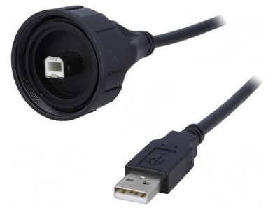 Cablu-adaptor USB A la USB B etanș 2M foto