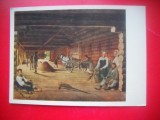 HOPCT 23841 HAMBARUL- A G VENETIANOV 1780-1847 - RUSIA --MUZEE - CP PICTURA --NECIRCULATAMUNTII