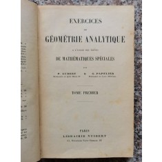 Exercices De Geometrie Analytique - P. Aubert, C. Papelier , B393