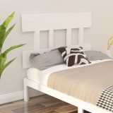 Cumpara ieftin Tăblie de pat, alb, 93,5x3x81 cm, lemn masiv de pin