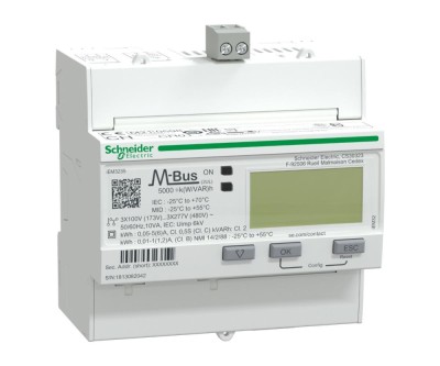 Contor trifazic digital M-BUS 5A multitarif Schneider foto