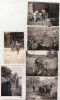 Bnk foto Brasov - 1937 - militari la munca obsteasca, Alb-Negru, Romania 1900 - 1950, Militar