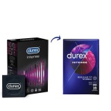 Prezervative Intense Orgasmic, 16 bucati, Durex