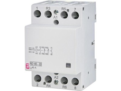 Contactor modular 40A 2ND+2NI RD40-22 230V Eti 002464022 foto