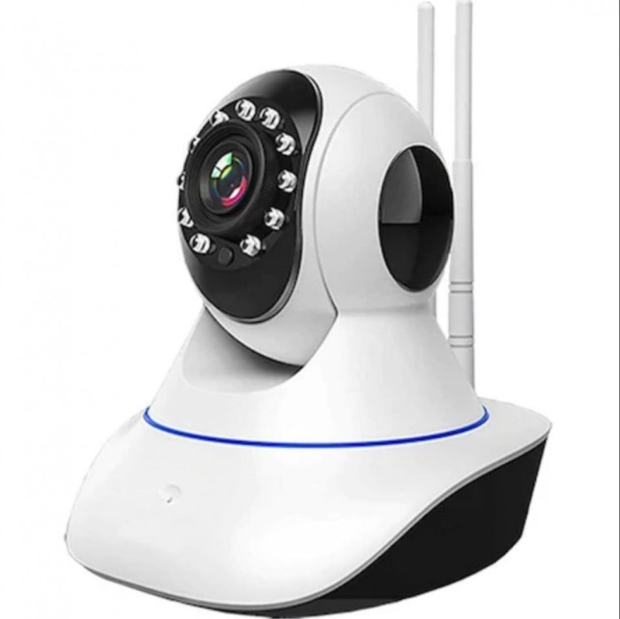 Camera de supraveghere RHJ, HD, Wi-Fi, Intercom, Night Vision, Alb, FOXMAG24